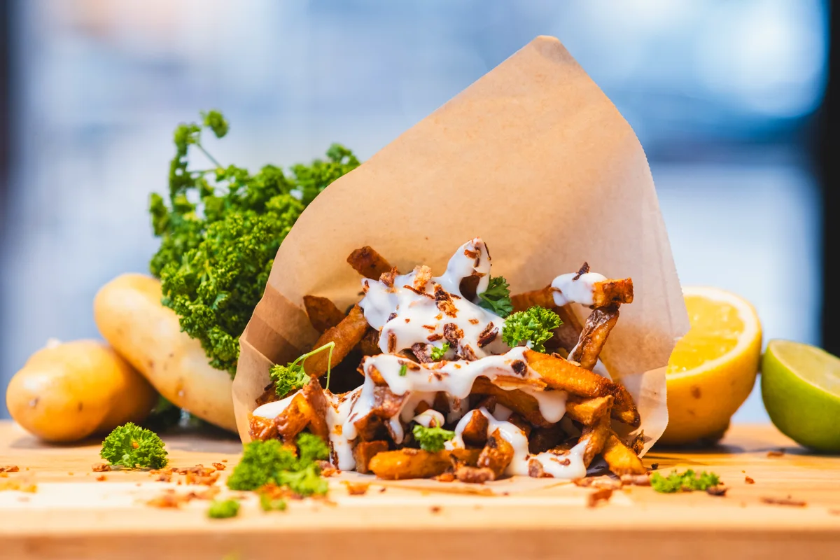 L’intérieur du restaurant Frau Kebab à Lyon